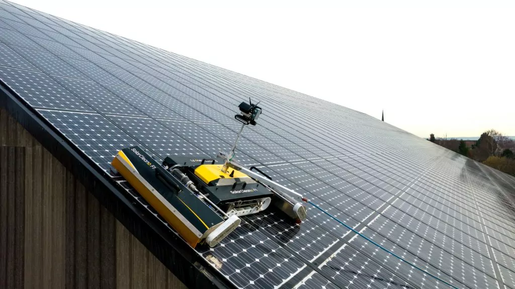 Solar Cleaning Robot
